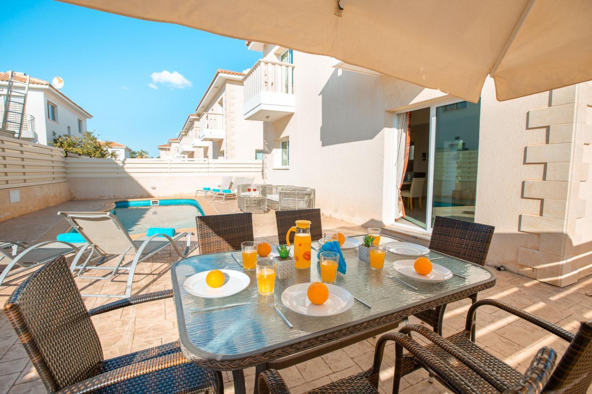 Protaras Holiday Villa 035 Екстер'єр фото